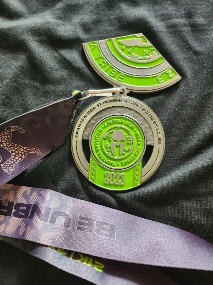  2023 삼척 스파르탄 레이스 21km 비스트 후기