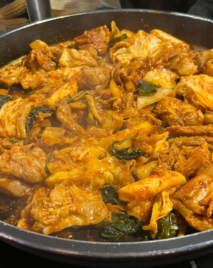 방이동 닭갈비 맛집 '강촌식당 방이점' 잠실 가성비 좋은곳