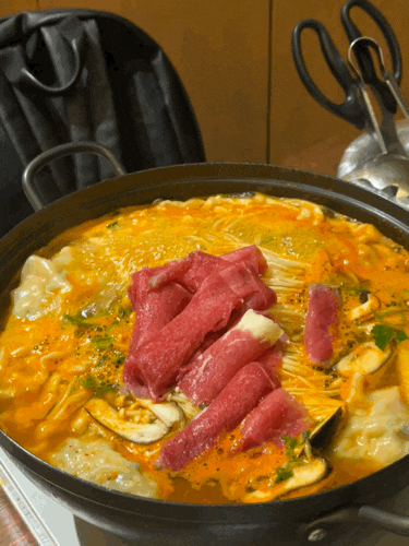  잠실 송파나루역 학만칼국수 만두전골 솔직한 후기 / 재방문 맛집