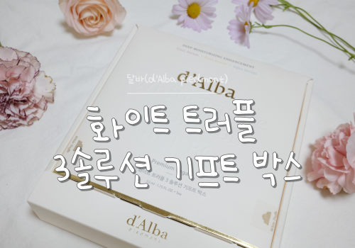내친구돈 내친구산 달바 화이트 트러플 3솔루션 기프트 박스 리얼후기 내친구돈 내친구산 달바 화이트 트러플 3솔루션 기프트 박스 리얼후기