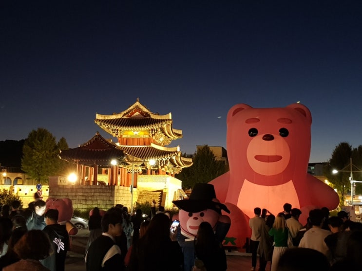  지금 전주 한옥마을