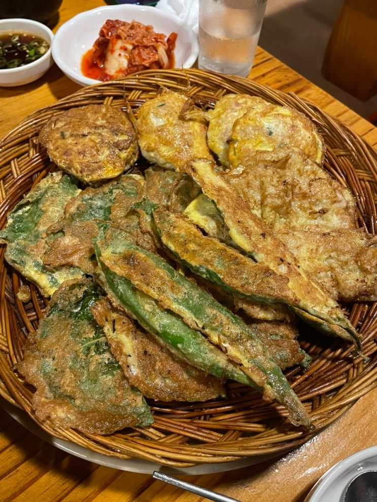  청주 사직동 비 오는 날 딱인 막걸리, 모듬전 맛집 해란강