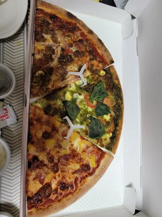 도프피자 베이커스 양재시민의숲 뉴욕식 피자