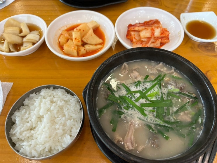  청주 사창동 맛집 :: 부산할매수육국밥냉면