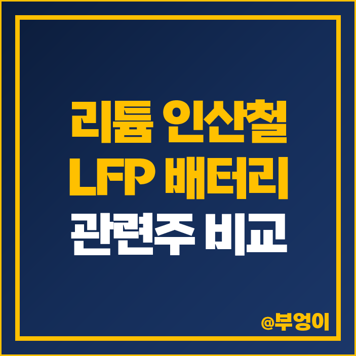 lfp 배터리 관련주 리튬 인산철 대장주 주식 브이티 자이글 주가