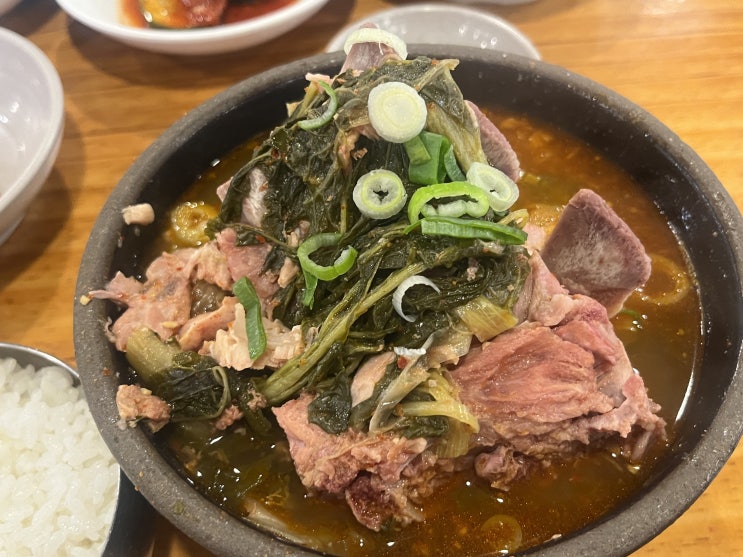  부산 사상 '최뼈다구 해장국'