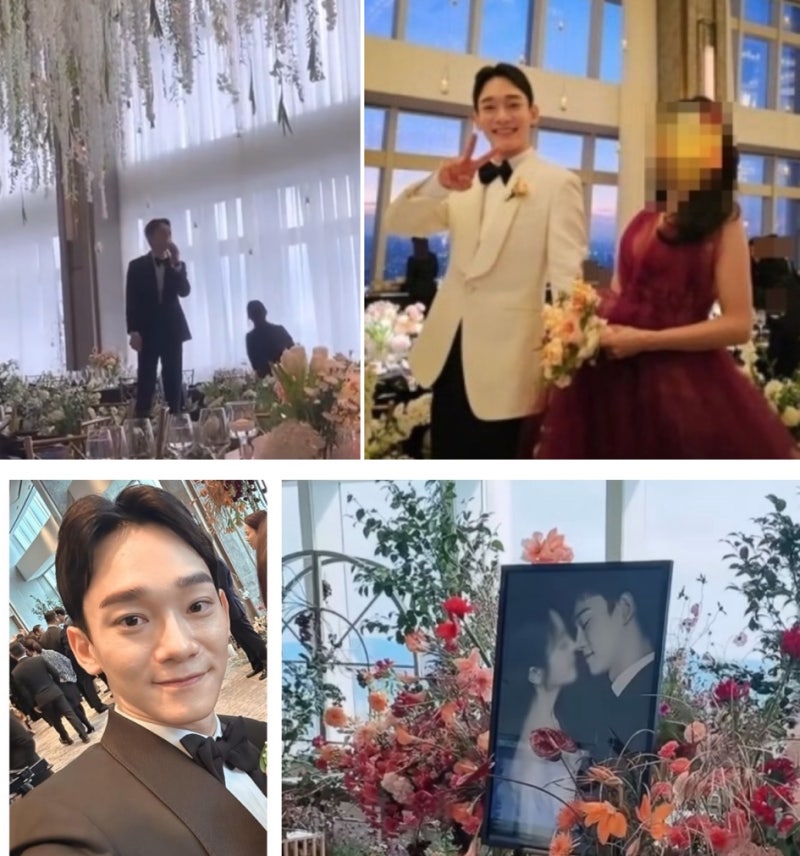 EXO Chen 與妻子的婚禮：Signiel 花藝佈置、生產、婚姻登記、成員全員出席的義氣，粉絲反彈了嗎？