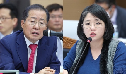 용혜인 "퀴어축제만 안 되는 이유 무엇인가" vs <b>홍준표</b> "법은... 