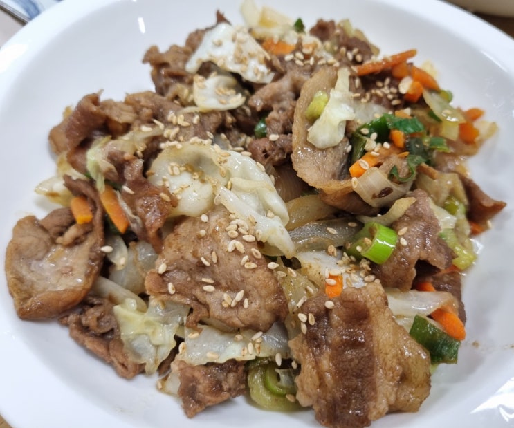  프레시지 기사식당 돼지불고기