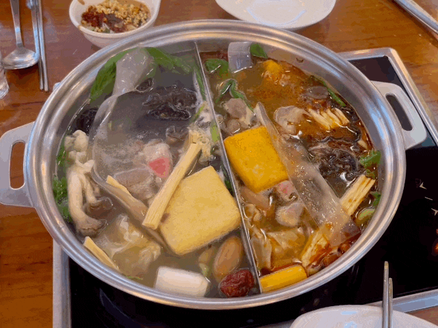 천호훠궈 맛집 중경해선훠궈 무한리필훠궈 뷔페