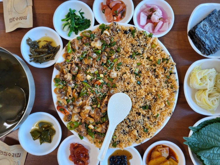  [연화마을 꼬막 비빔밥] 엄청 친절한 강릉 꼬막 비빔밥, 물회 음식점