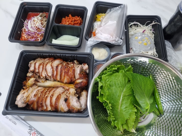  여수 문수동 족발 맛집 깐깐한족발 배달 후기!