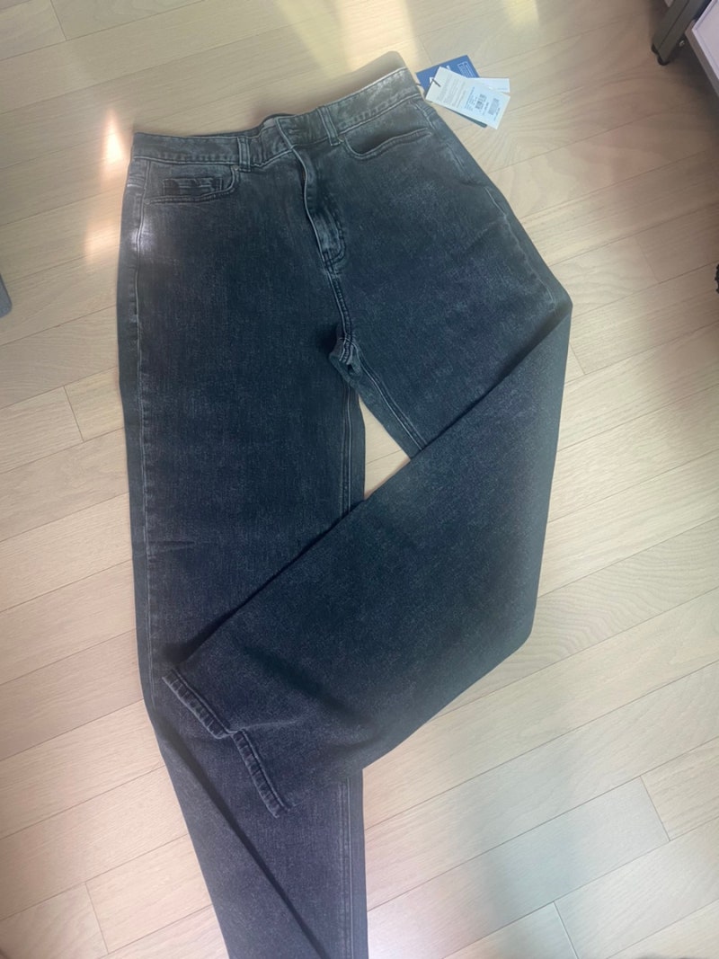 가성비 좋은, 겨울에도 입을 수있는 워싱진 - 마인드브릿지 와이드 워싱진 MXDP6153