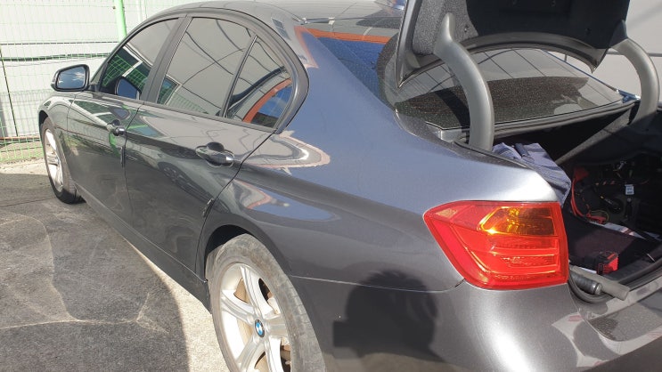  BMW 328i 배터리 용량과 밧데리 교체 후 점검