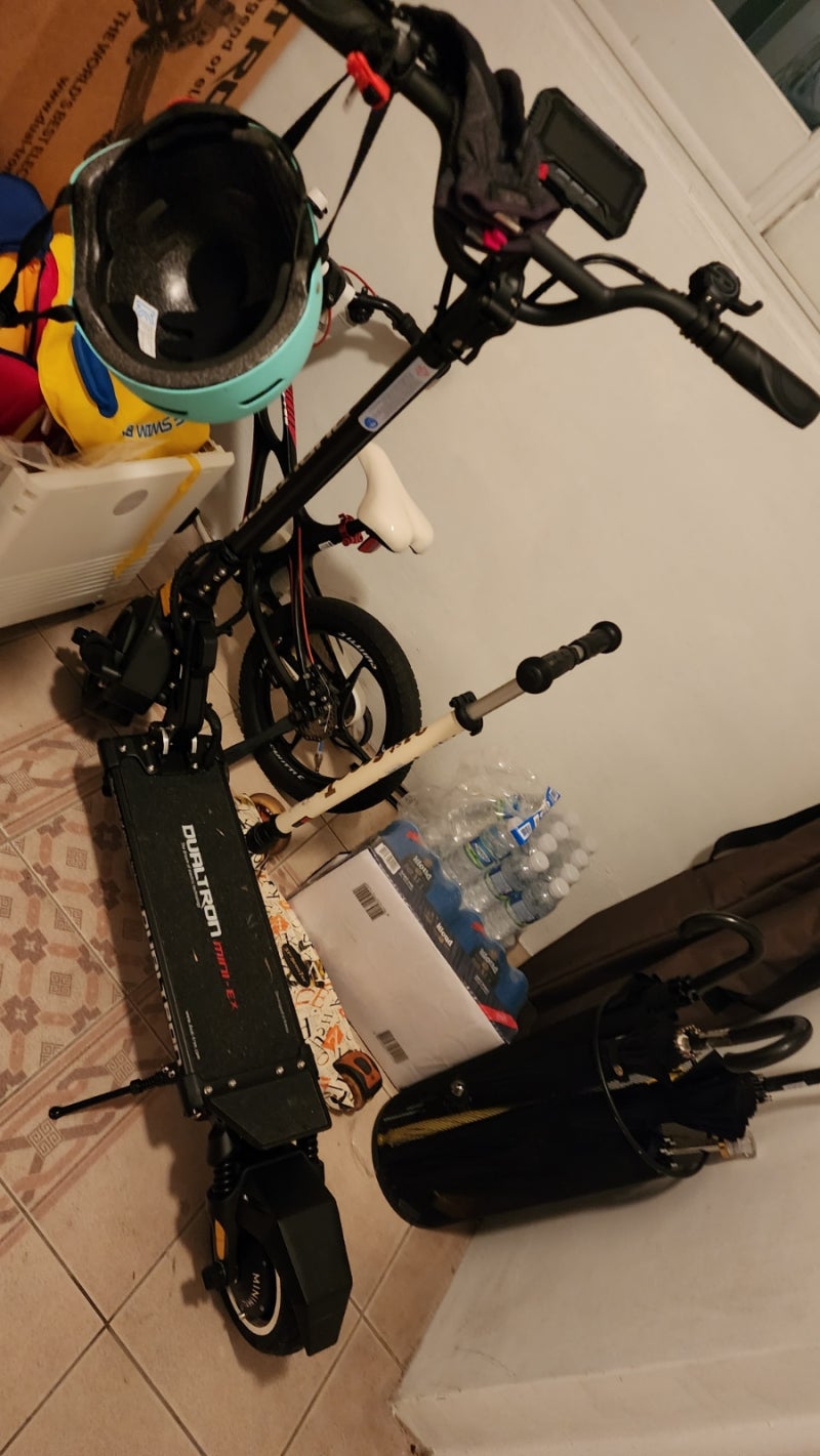 듀얼트론 미니EX 구매후기 라이딩 언박싱 사용후기 핸들 조립 : 네이버 블로그