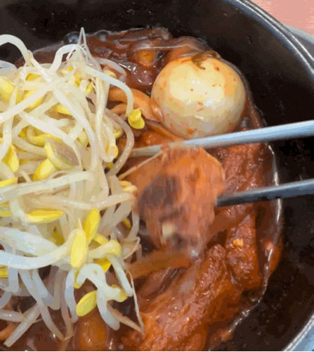  [성수낙낙&어린이대공원역 점심]매콤 뚝배기 등갈비 맛집(feat. 곤드레혼밥세트)