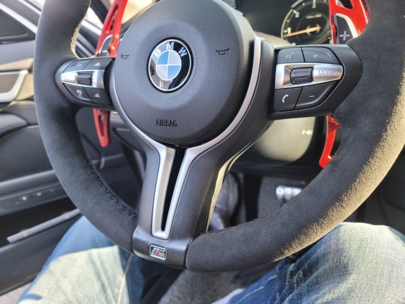알칸테라 핸들 / BMW / 5시리즈