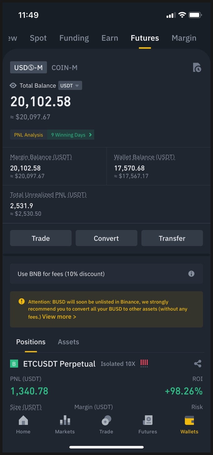 비트코인 선물 2000달러로 100배 만들기 챌린지? 도전 2주 만에 1차 목표 10배(20000달러) 달성 : 네이버 블로그
