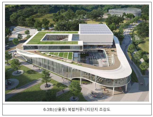 도시와 자연, 사람을 이어주는 산울동 복합커뮤니티센터 건립 준비 완료 도시와 자연, 사람을 이어주는 산울동 복합커뮤니티센터 건립 준비 완료