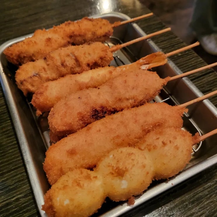  [경기/안양] 쿠시카츠 쿠마 _일본식 튀김 이자카야 범계, 평촌역 맛집 추천