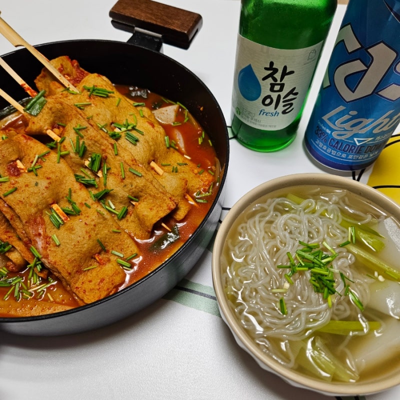 천연조미료 만능육수[베지스톡]으로 제천 명물 빨간오뎅레시피(ft. 곤약탕) 간편하게 만드는 ....
