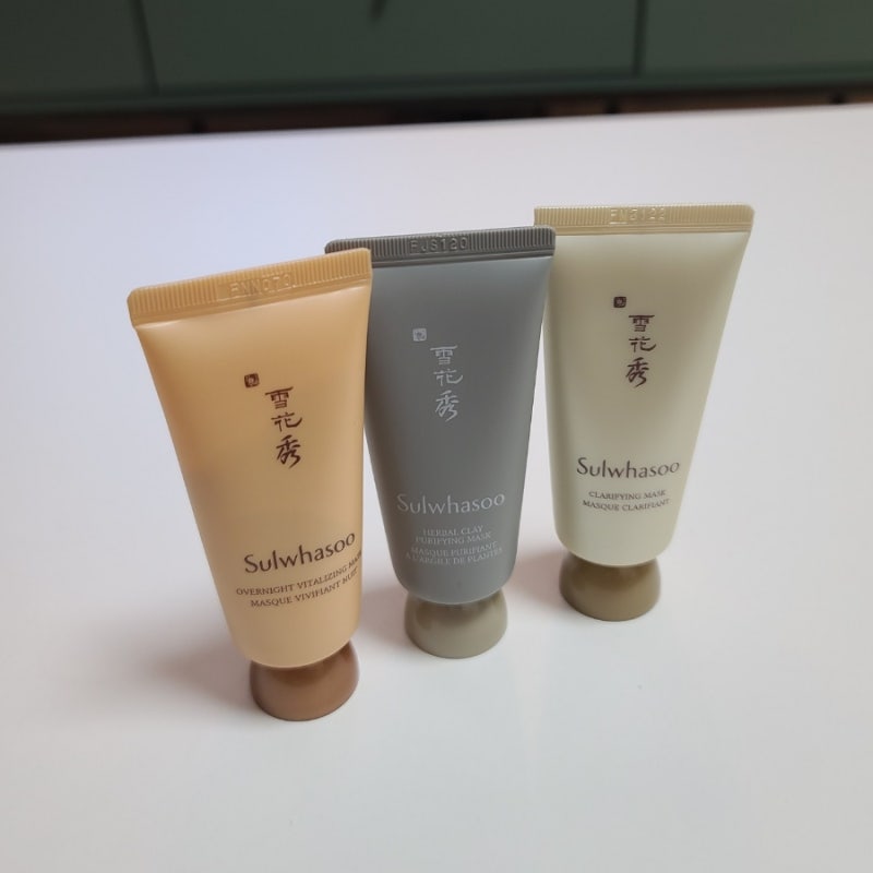 설화수 여윤팩/진초팩/옥용팩/사용법 한달 사용 후기