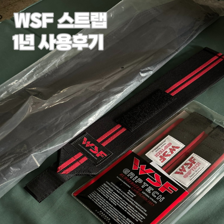 WSF 스트랩 헬스 스트랩 1년 사용 후기(Feat. 헬스 스트랩 사용법)