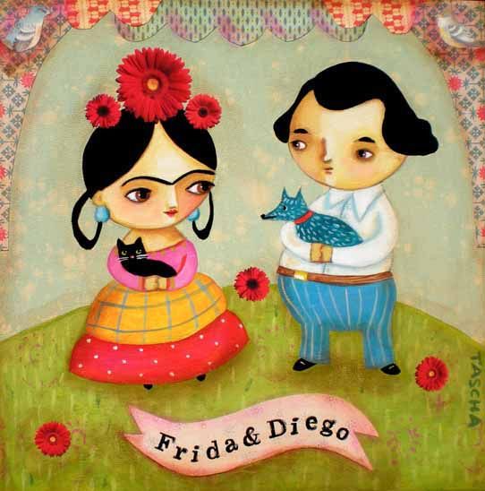 프리다 칼로 디에고 리베라 Diego et Frida 캐릭터 삶의 업적 성격 책 르 클레지오 작가