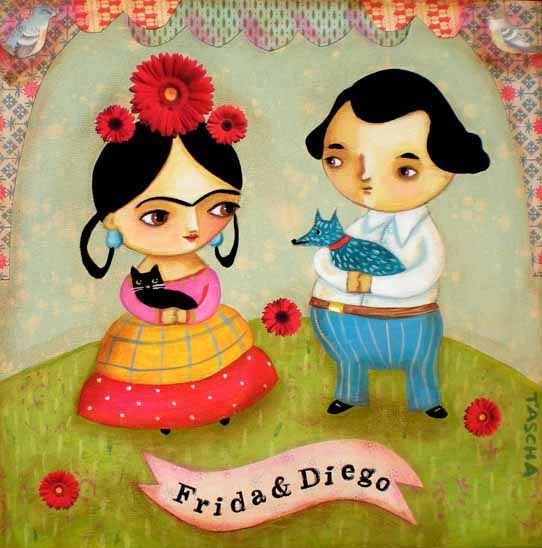  프리다 칼로 디에고 리베라 Diego et Frida 캐릭터 삶의 업적 성격 책 르 클레지오 작가