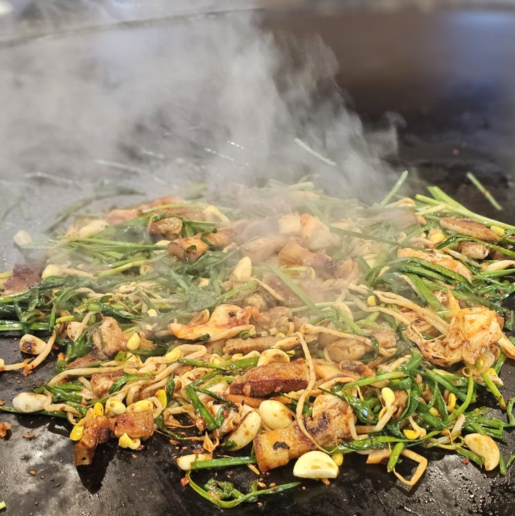  [행주산성 맛집] 보는재미 먹는재미 대형철판구이 삼겹살 《아이맛이야 철판산성2관》
