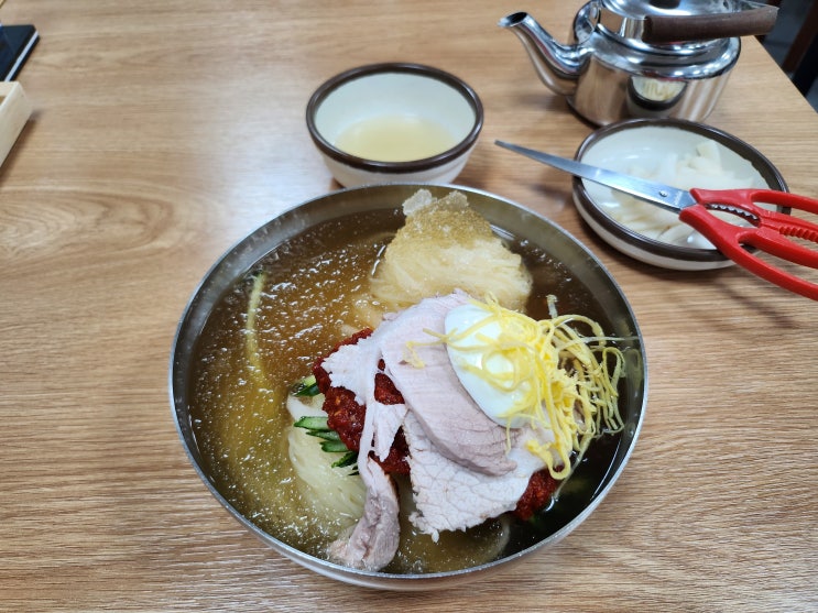 양정동 밀면 맛집 양정정통밀면