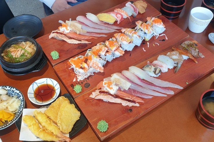  분당 율동공원 맛집 근처 스시퀸에서 맛난 점심 초밥 먹기