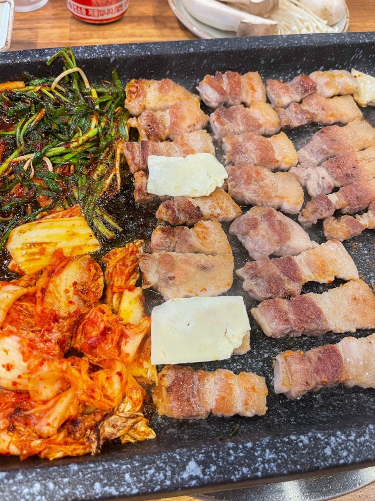  평촌학원가 일미돈 | 부추삼겹살 맛집, 평촌학원가 회식으로 추천, 평촌학원가 삼겹살 맛집