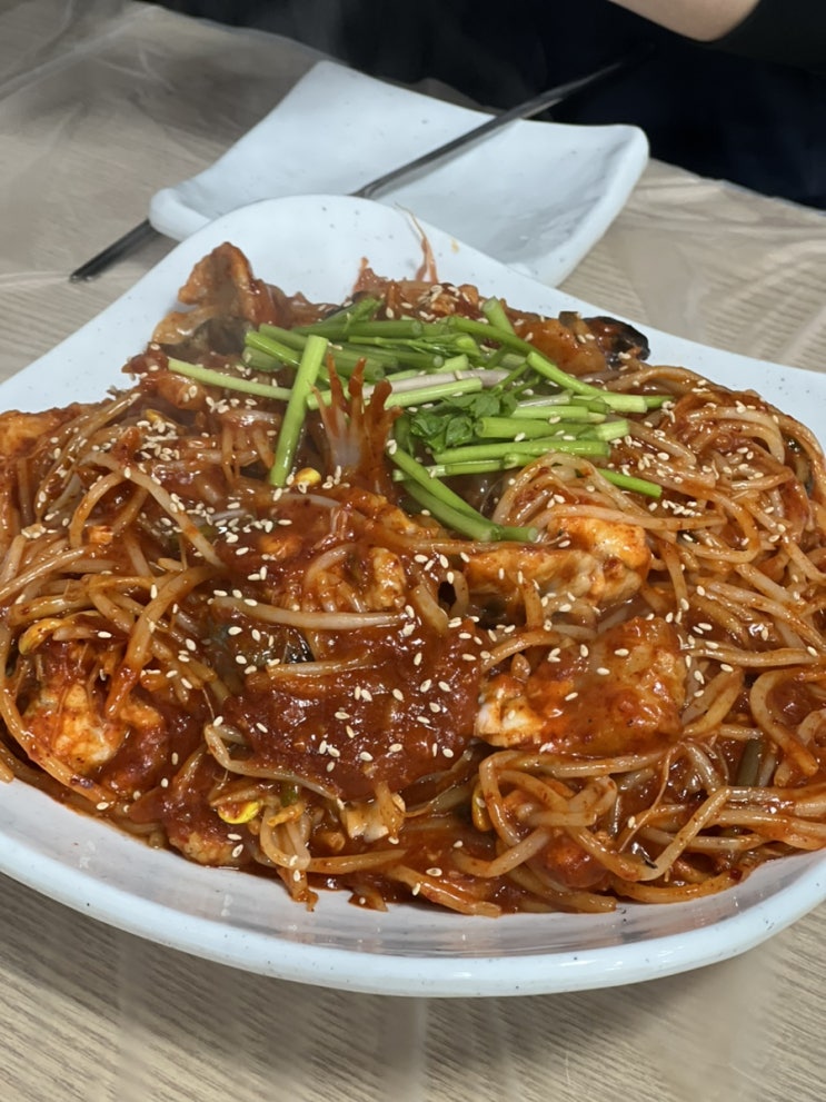 부산 드렁큰최의 아구찜로드 세번째 추천집 사상맛집 매콤아구찜