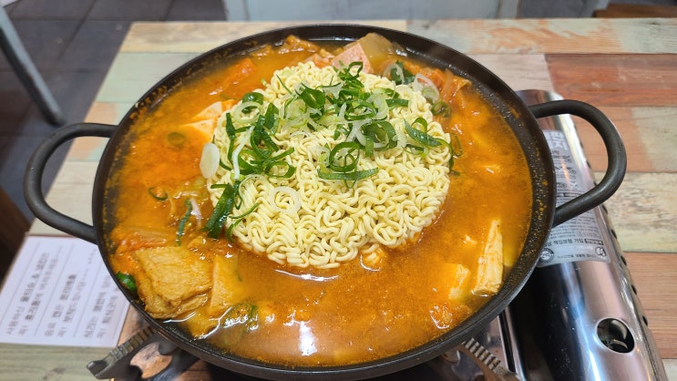 청년밥상문간 제주점 김치찌개 3천원 극강 가성비맛집