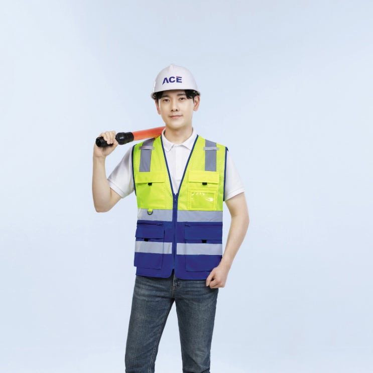  단체 조끼 고휘도 망사 형광조끼 안전 작업조끼 현장 근무복 / 대구 단체작업복