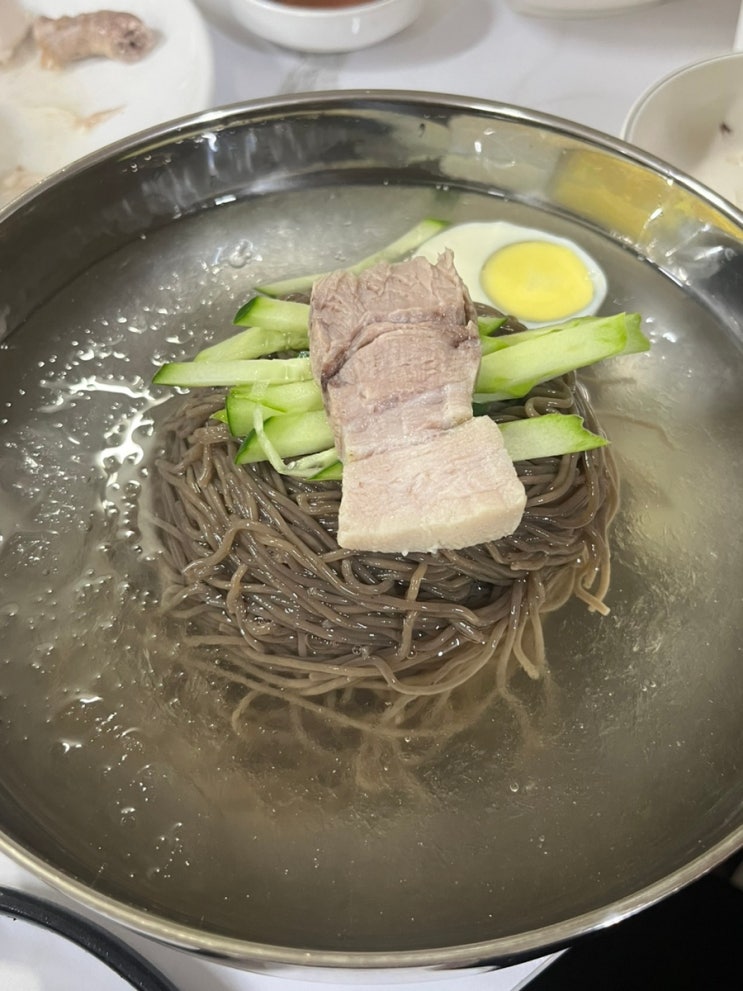  [양재동 맛집] 백년가게 성천동치미막국수,, 찜닭+동치미막국수 존맛 또막국수