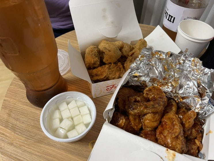  수안보 맛집 추천. 새나라치킨 수안보점 크리스한 튀김이 환상!