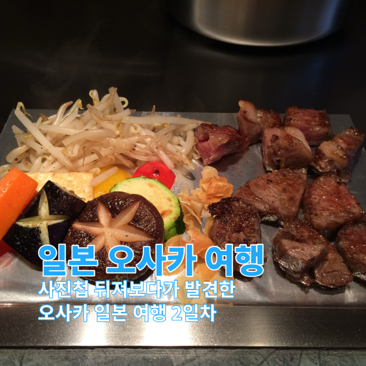  [일본 - 오사카] 사진첩 뒤져보다가 발견한 오사카 일본 여행 2일차