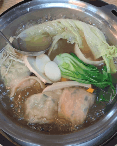  동인천맛집 국물 예술인 만두전골 맛집 개성손만두