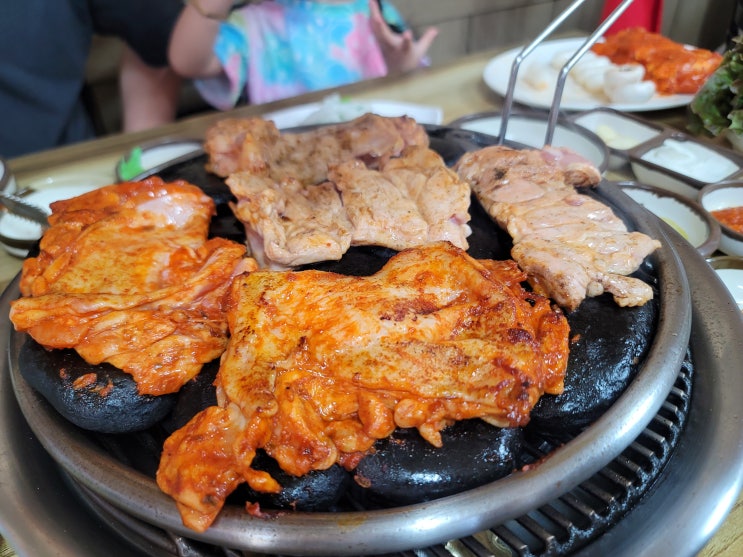 춘천 낙원동 불깨맛 조약돌 숯불 닭갈비 본점 방문 솔직후기