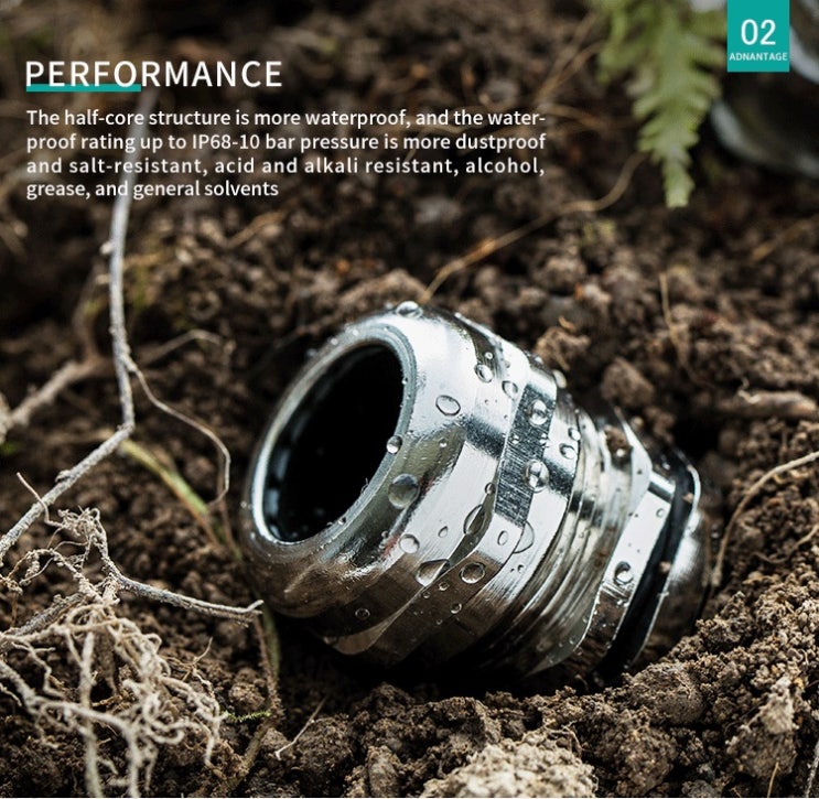  황동 메탈 케이블그랜드 CE인증 PG36 Metal(BRASS) Cable gland