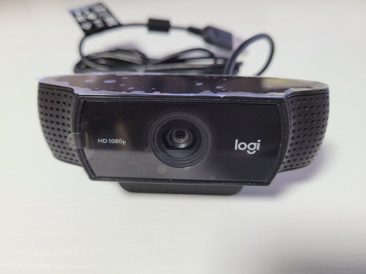 로지텍 웹캠 C922 PRO, 인터넷 개인방송장비 카메라 사용 후기