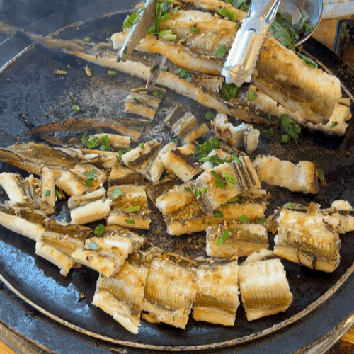  마산 구산면 맛집 : 노을보러왔굴 장어,삼겹살,새우,굴 내돈내산 후기
