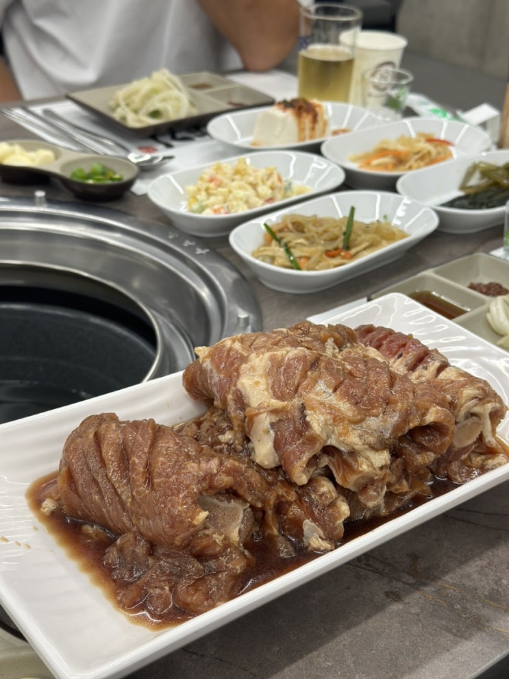  양양 한돈 한우 숯불전문점 돈우이야기 단체모임 추천