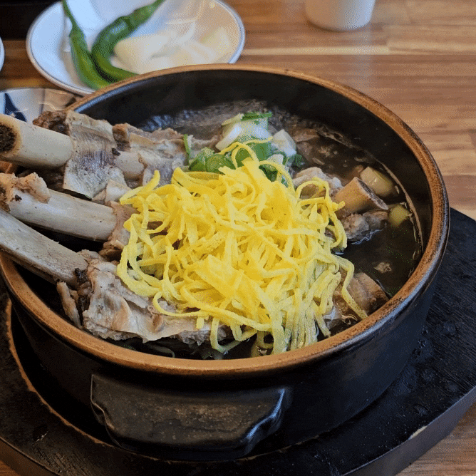  금남시장 맛집 '갈비탕단하나' / 아롱사태갈비탕, 특왕갈비탕