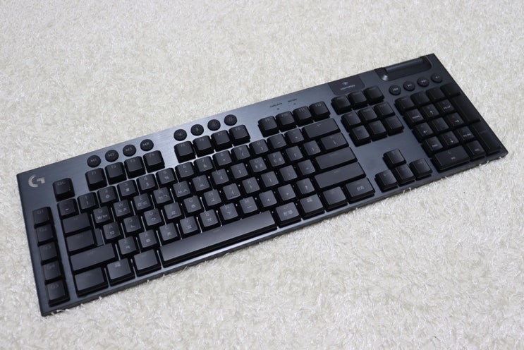  로지텍 G913 택타일 게이밍 키보드 간략 사용기