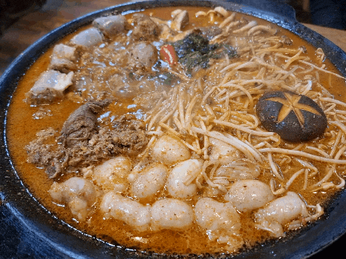  김해 관동동맛집 "정성순대" 김해순대맛집 한우곱창순대전골