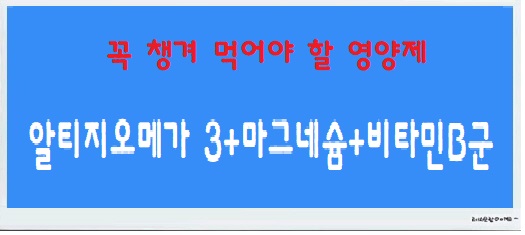  연령대별 필수 영양제 3종, 건강을 위한 선택