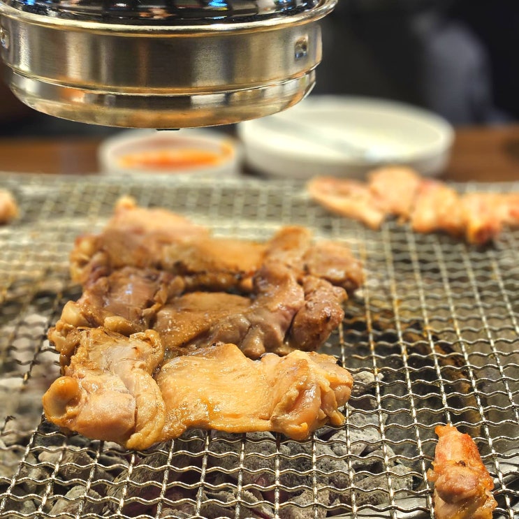  파주닭갈비 맛집 - 숯불닭갈비 맛집 파주 춘천명가 숯불닭갈비에서 남편이랑 저녁먹고 데이트! :)